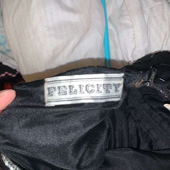 100% Silk Vintage Beaded Sparkle Sequin Cocktail Dress - Picture 9 of 11